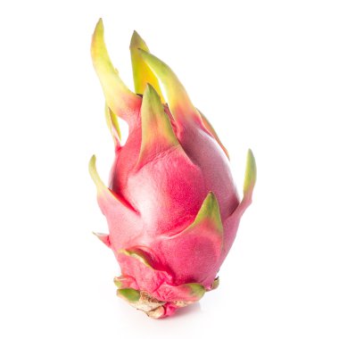 Beyaz arkaplanda Ejder Meyvesi