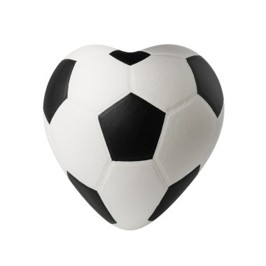 Kalp şekilli futbol topu 