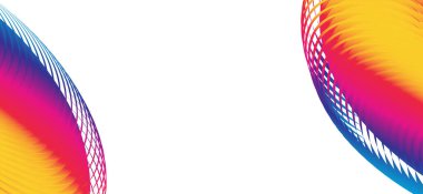 Soyut renk kasırgası girdap vektör arkaplanı. 