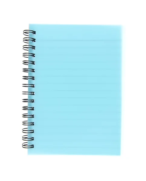 Cuaderno aislado — Foto de Stock