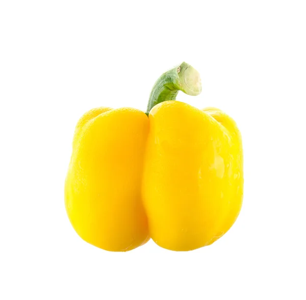 Yellow bell pepper isolated — Stock Photo, Image