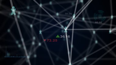 Finans verileri iş kavramı