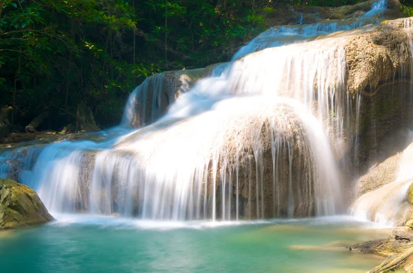 Erawan vattenfall — Stockfoto