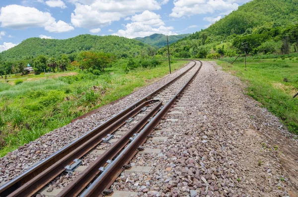 Tren yolu — Stok fotoğraf