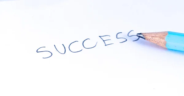 Success on paper — Stock Photo, Image