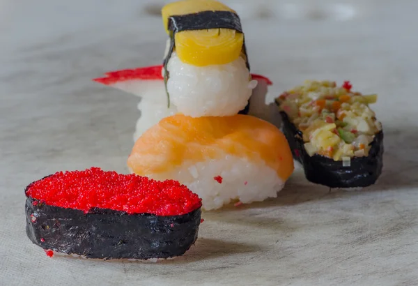 Sushi roll Rechtenvrije Stockafbeeldingen