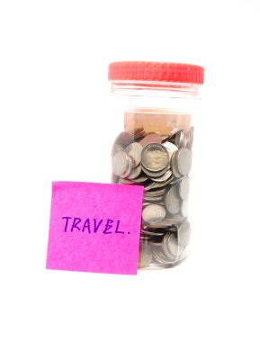 para şişe ile ileti kaydediliyor