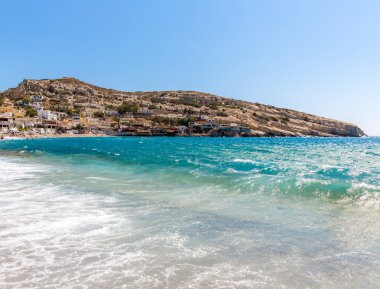 çakıllı plaj matala, Yunanistan crete