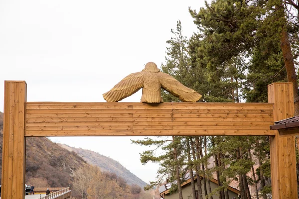 Ski resort Forest Tale near town of Almaty, Kazakhstan — Stock Photo, Image