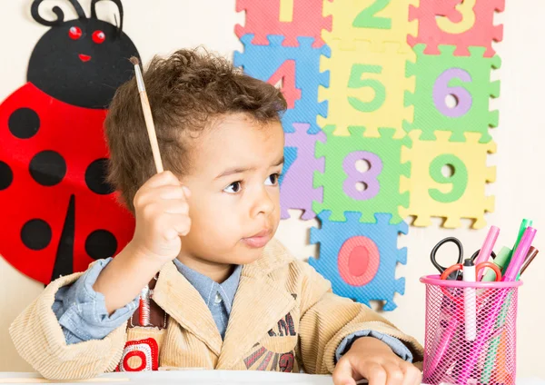 American Boy drawing — Stock Photo, Image