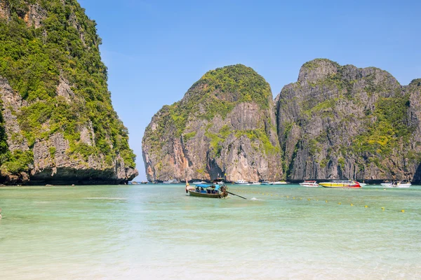 Άποψη της Maya Bay, νησί Phi Phi — Φωτογραφία Αρχείου