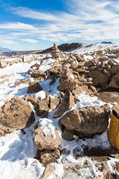 Ande, Strada Cusco-Puno in Perù — Foto Stock