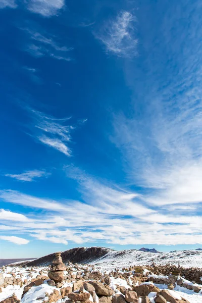 Andes, Road Cusco- Puno no Peru — Fotografia de Stock