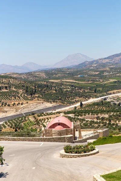 Monastero in Valle Messara a Creta — Foto Stock