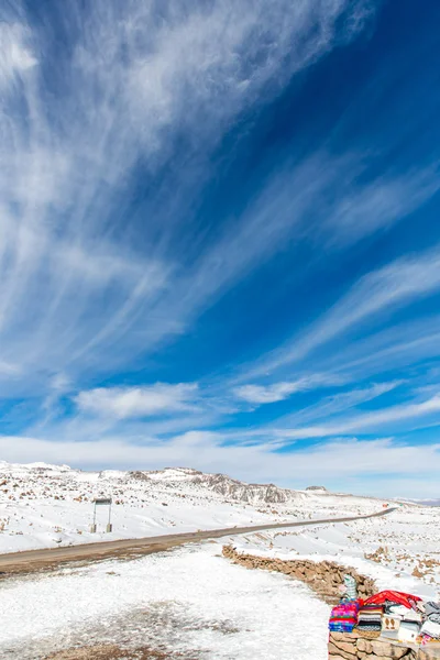 Andes, Road Cusco - Puno in Peru — Stockfoto