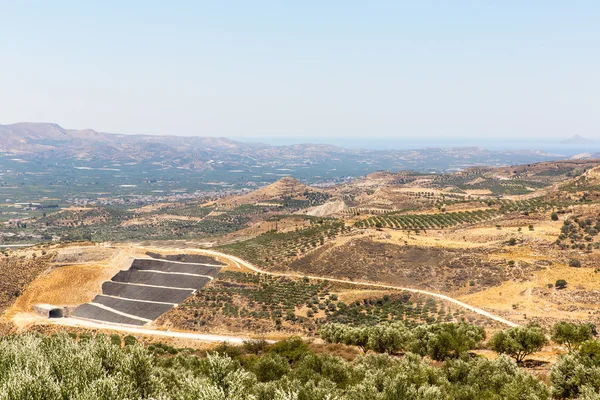 Mosteiro em Messara Valley — Fotografia de Stock