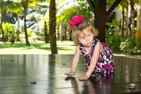 Toddler dziecko dziewczynka — Zdjęcie stockowe