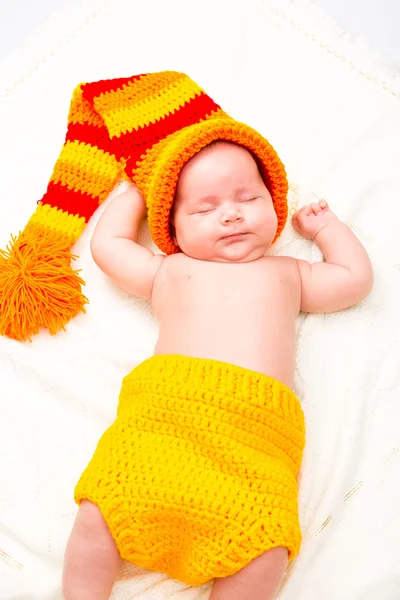 Cute newborn little baby — Stock Photo, Image