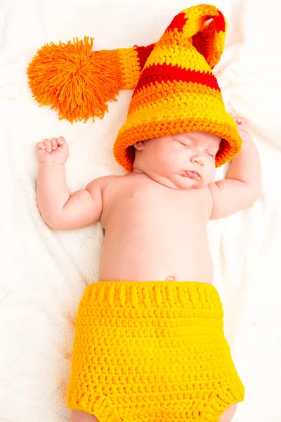 Cute newborn little baby — Stock Photo, Image