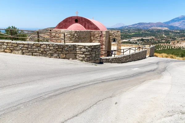 Monastère dans la vallée de Messara — Photo