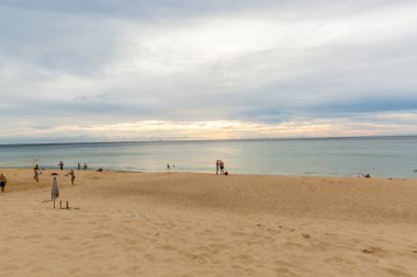 Tayland 'ın Phuket Adası' ndaki Karon plajı.