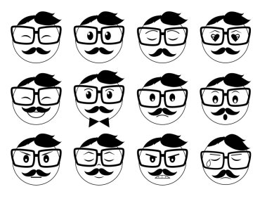 Hipster ifadeler kümesi