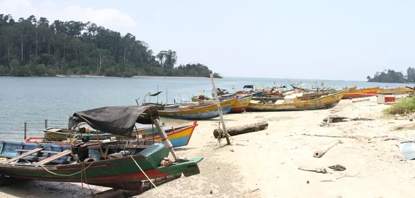 Boats and Beaches at the Andamans — Stock Photo, Image