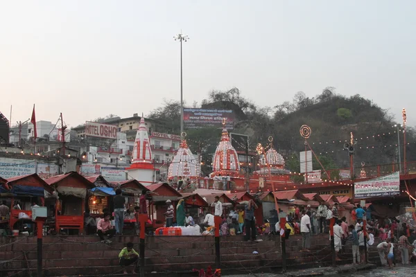 Zarándokok a Kastélyszálló, India — Stock Fotó