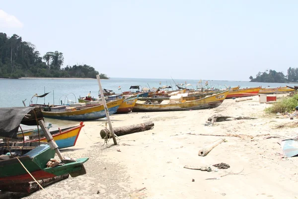 Barcos y playas en Andamans — Foto de Stock