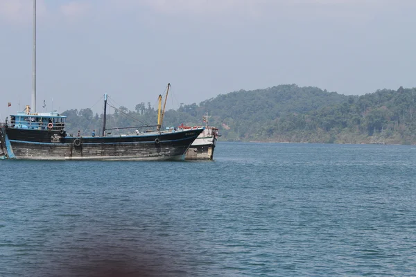 Puerto en Port Blair, Andamans, India — Foto de Stock
