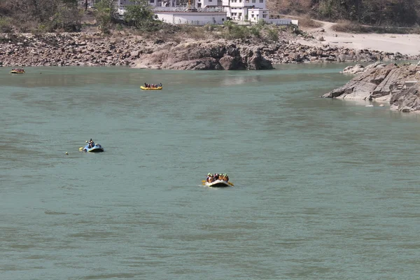 Ciudad Rishikesh, India — Foto de Stock