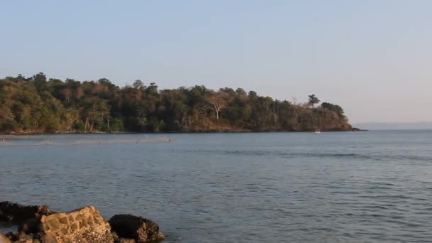 在印度安达曼海边 — 图库视频影像
