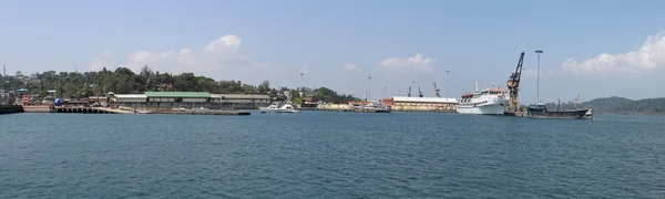 Harbour at port blair, Andamans, India — Stock Photo, Image