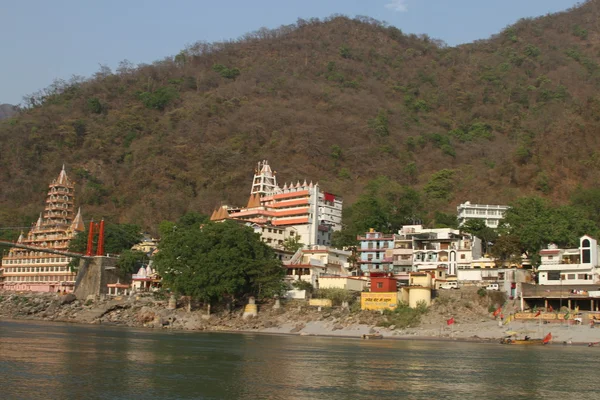 Miasto Rishikesh, Indie — Zdjęcie stockowe