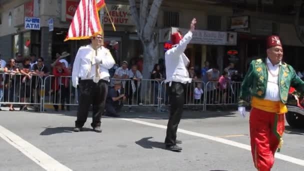 San Francisco Carnaval — Stock video