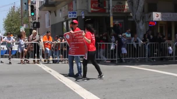 San Francisco Carnaval — Stockvideo