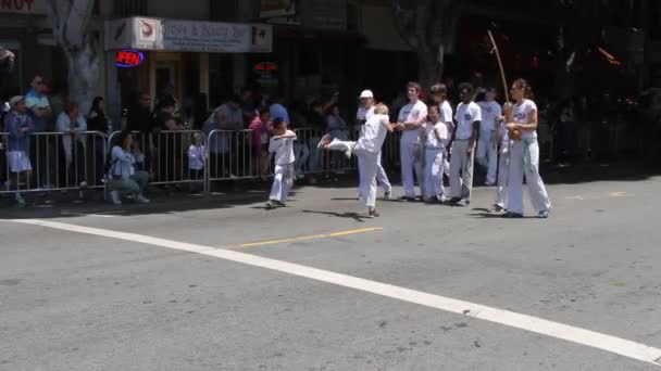 San Francisco Carnaval — Stockvideo