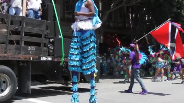 San Francisco Carnaval — Stok video