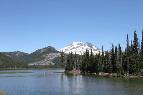 Deschutes Selvagem, curva, oregon — Fotografia de Stock