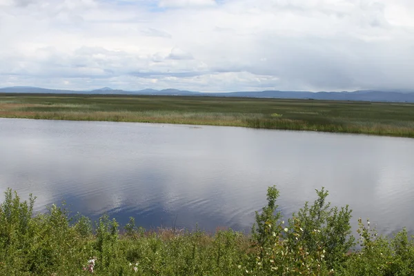 Fiskare på klamath — Stockfoto