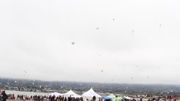 Kite Festival Kalifornie — Stock video
