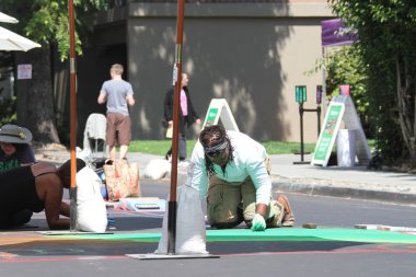 Palo Alto, california: 5/5/2016: Palo Alto Sanatlar Festivali