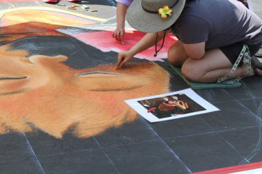 Palo Alto, california: 5/5/2016: Palo Alto Sanatlar Festivali