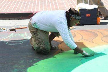 Palo Alto, california: 5/5/2016: Palo Alto Sanatlar Festivali