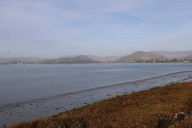 Morro Bay California 'daki doğa, plajlar, akarsular ve nehirler.