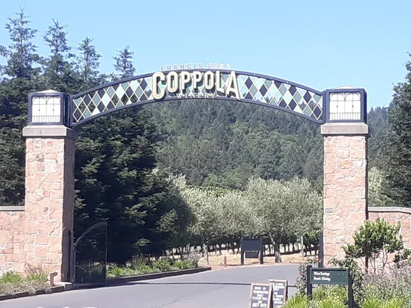 10 / 10 / 2020: Geyserville, California: Francis Ford Coppola Şaraphanesi