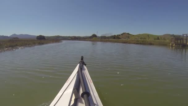 Paddling Gallinas Creek California — Video