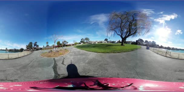 Plage Ville Accueil Californie Vr360 — Video