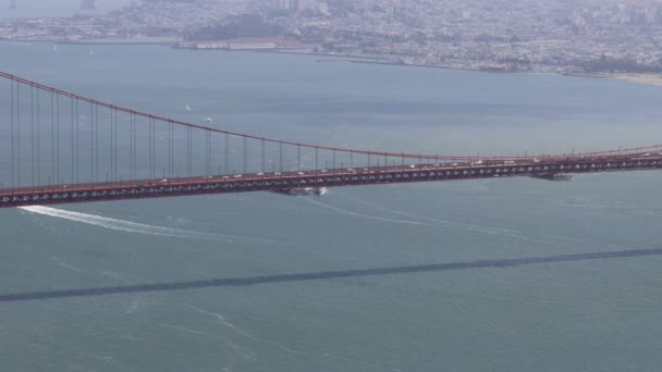 Golden Gate Bron San Francisco — Stockvideo