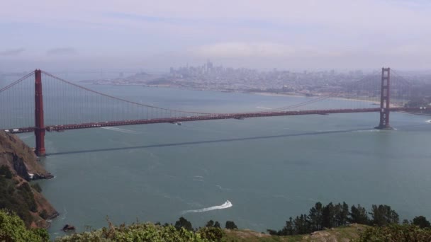 Golden Gate Bron San Francisco — Stockvideo